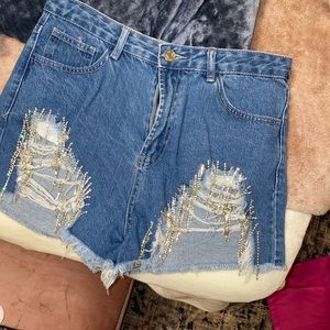 Tassle Jean short